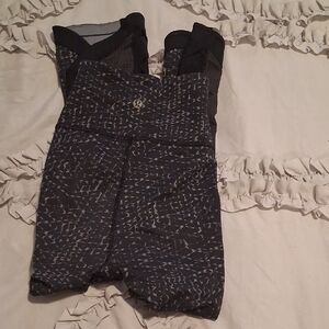 Lululemon Athletica Black Patterned Leggings